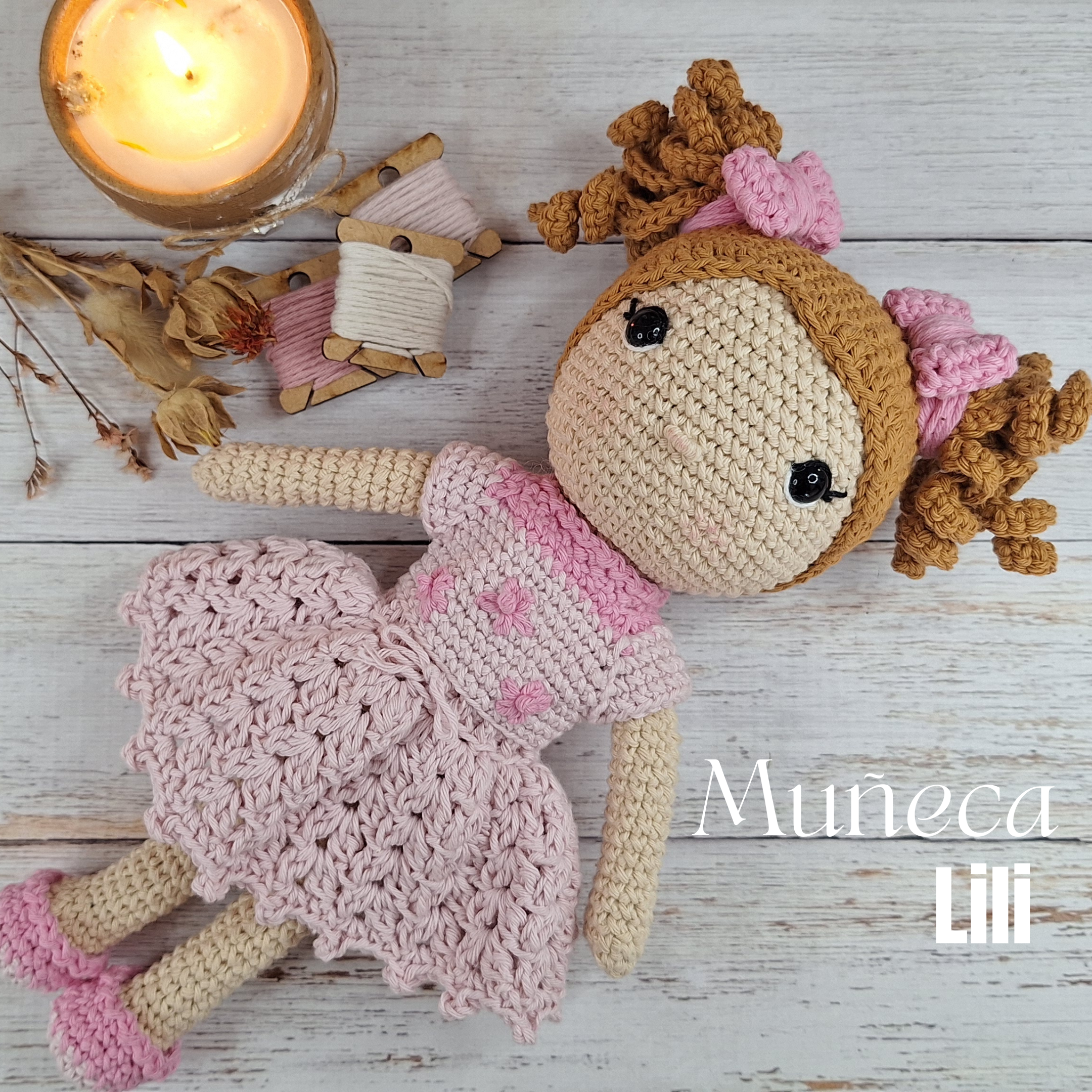 Muñeca a crochet