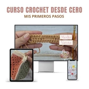 Curso de crochet inicial inicio en crochet tejido