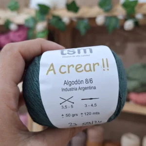 Hilo Tejer Verde Militar Rosario argentina Danyprinn